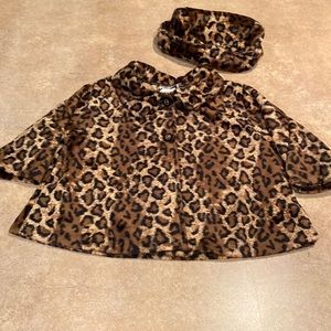 Girls It’s Baby coat and hat size 2T